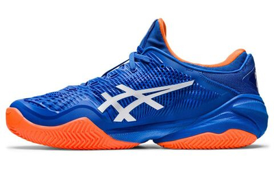 Мужские кроссовки теннисные Asics Court FF 3 Novak Clay - tuna blue/white