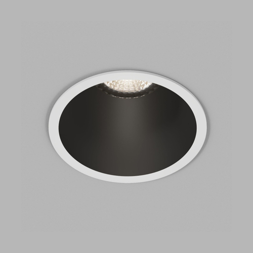 DK3026-WB Встраиваемый светильник, IP 20, 10 Вт, GU5.3, LED, белый/черный, пластик