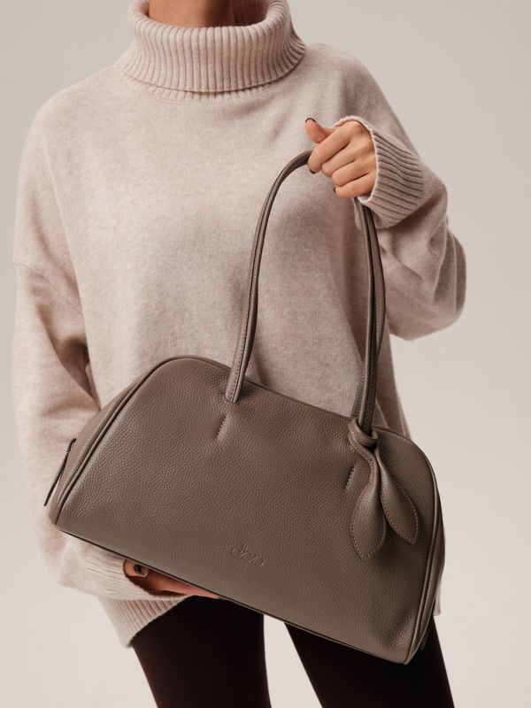 Кожаная сумка DBR 31338 таупе