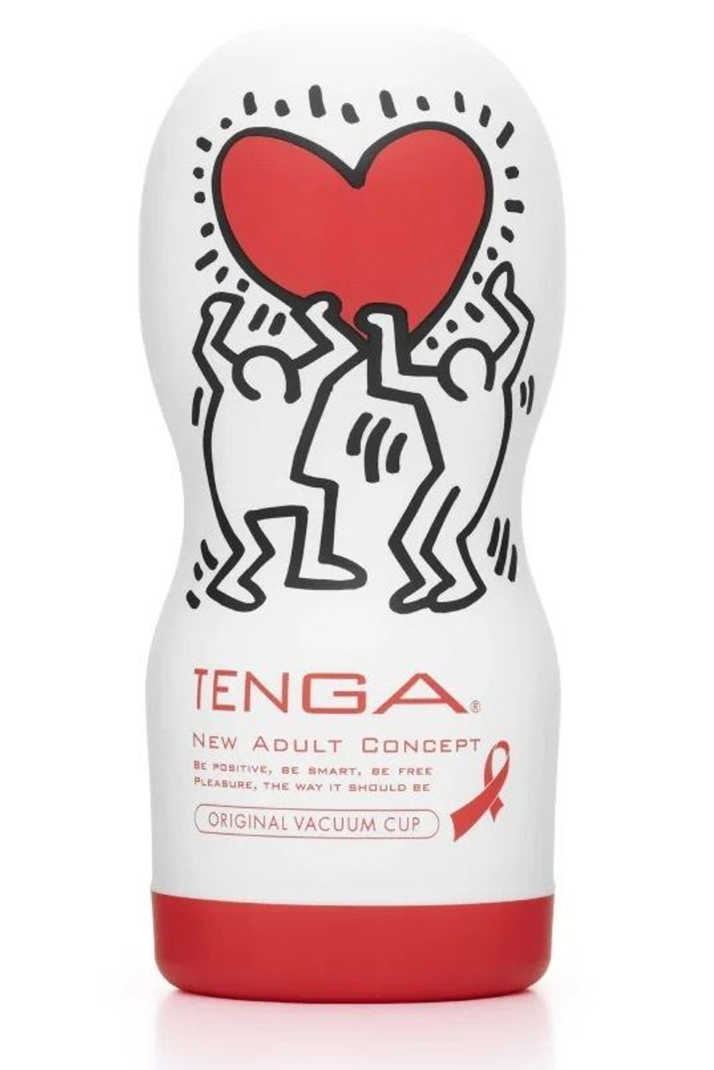 Мастурбатор Tenga Keith Haring Deep Throat – глубокий минет 15.5 см