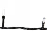 Гирлянда для дома «Кристаллы» 9,5 м 100 ламп LED черный пров., 8 реж.,IP-40, Белый (возможность соединения)