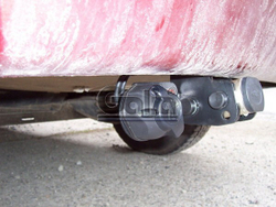 Фаркоп оцинкованный Galia D033A для Renault Logan седан 2005-2014(паспорт и сертификат в комплекте)(без электрики)