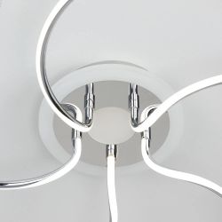 Citilux Джемини CL229251E LED RGB Люстра с пультом Хром