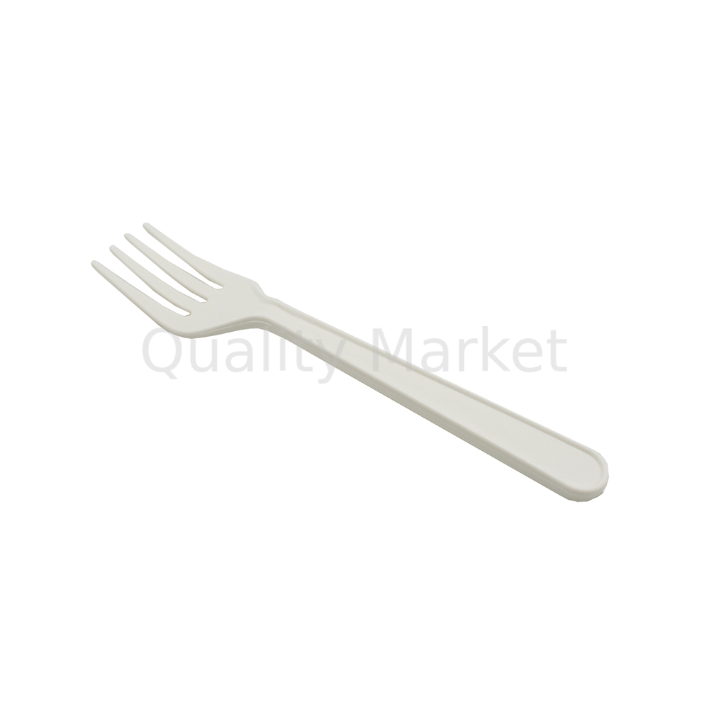 Вилка  125 мм  кукурузный крахмал (50шт/1000шт)
