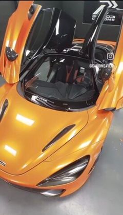 McLaren 720s в цветной полиуретан Carbins PPF Racing Orange 🍊 CP-04 😉