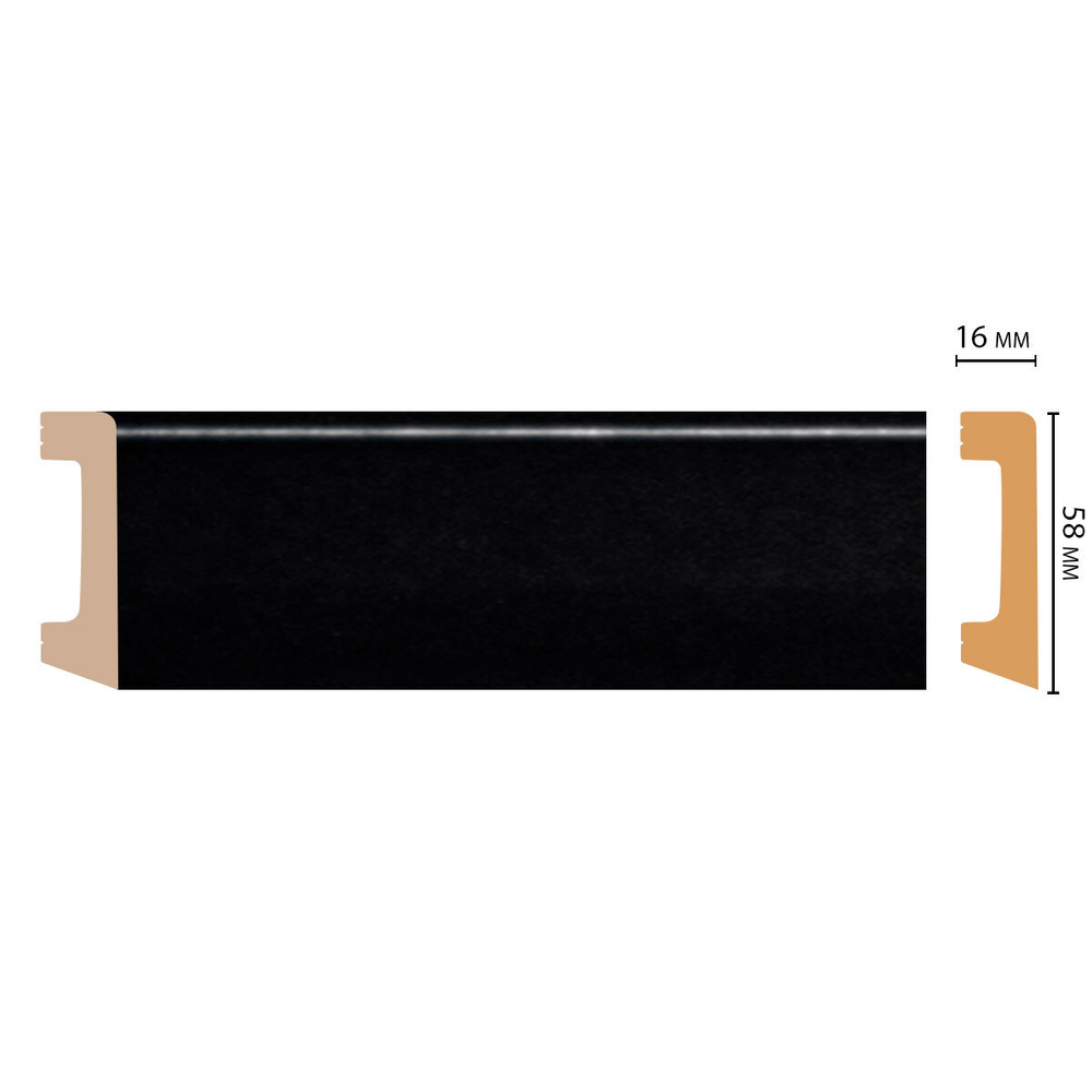 Плинтус Decomaster D234 D234-195
