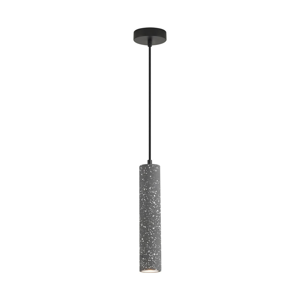 8354/1A SUSPENTIONI LN26 331 черный, металл/цемент Подвес GU10 LED 5W 220V SHAMAREL