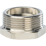 Футорка STOUT SFT 0029 - 2" x 1/2" (для стальных труб, латунь никелированная)