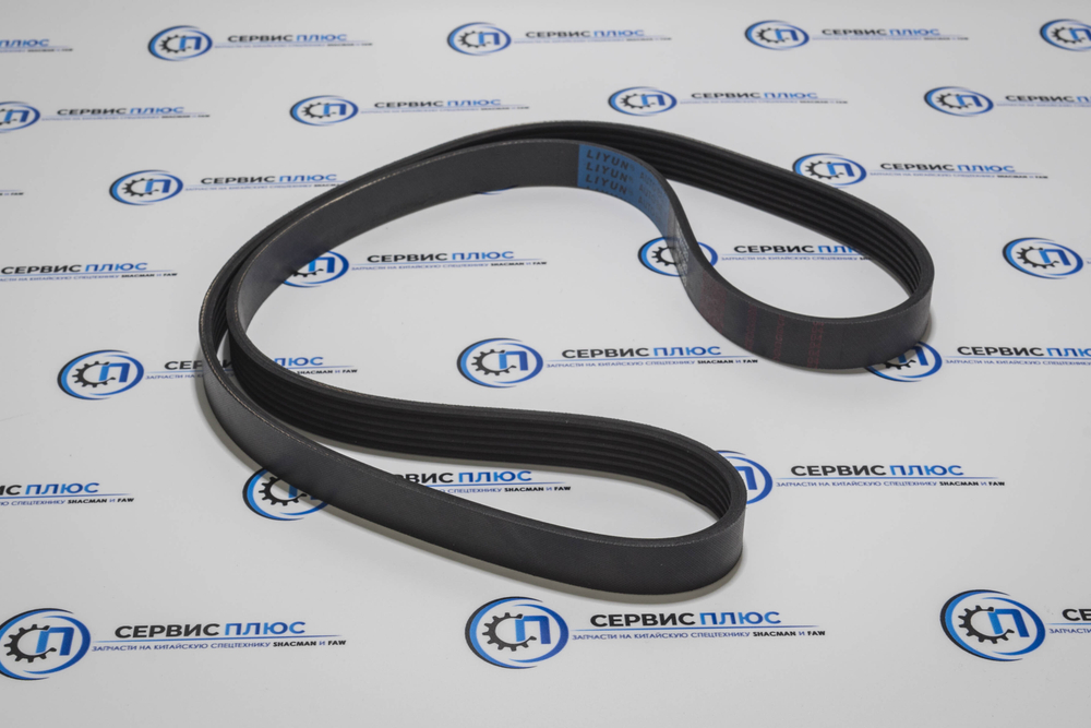 Ремень ручейковый SHAANXI SHACMAN X3000 6PK1383 WP12 Евро-4/5 генератора 612630061037