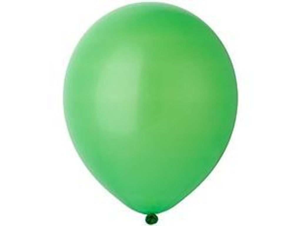Шар (12"/30 см) Пастель Green 25 шт.