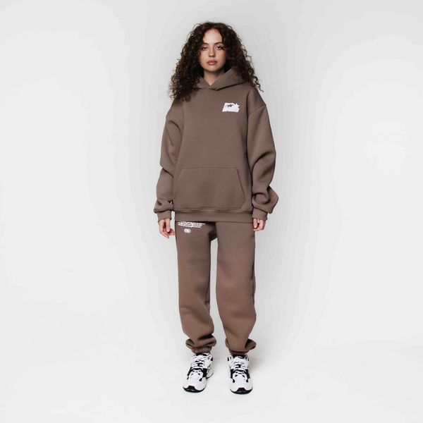 Худи Sportive Goods коричневый - фото 11