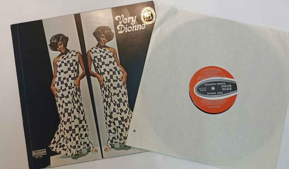 Винтажная виниловая пластинка LP Dionne Warwick Very Dionne (USA 1970)