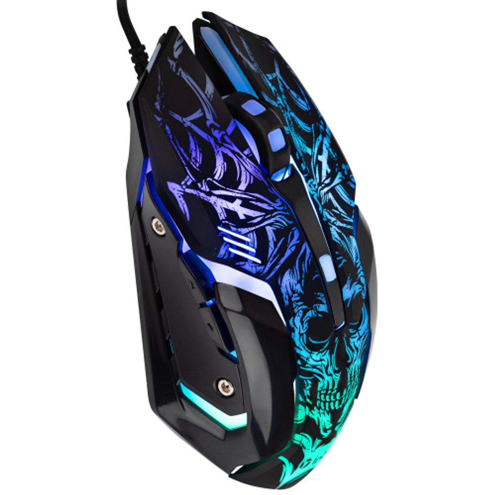 Мышь Intro MG450 игровая проводная 1200-3600dpi черная