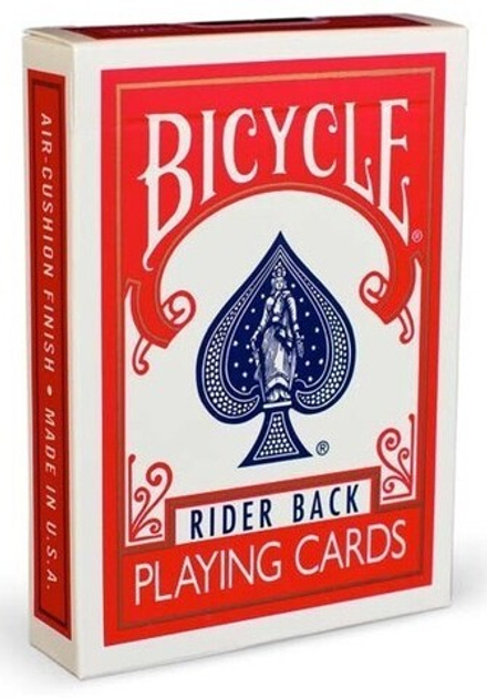 Игральные карты Bicycle Rider Back Red