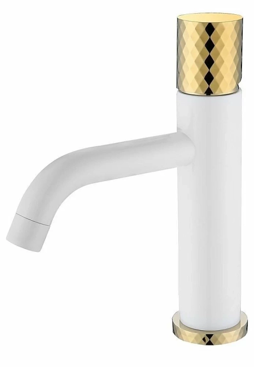 Boheme Stick 121-WG для раковины, white diamond gold