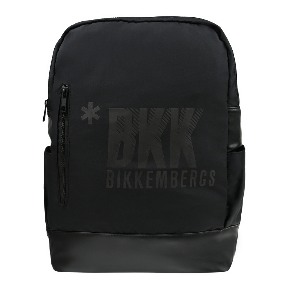 Рюкзак BIKKEMBERGS Черный/Термопринт: черный логотип Мальчик