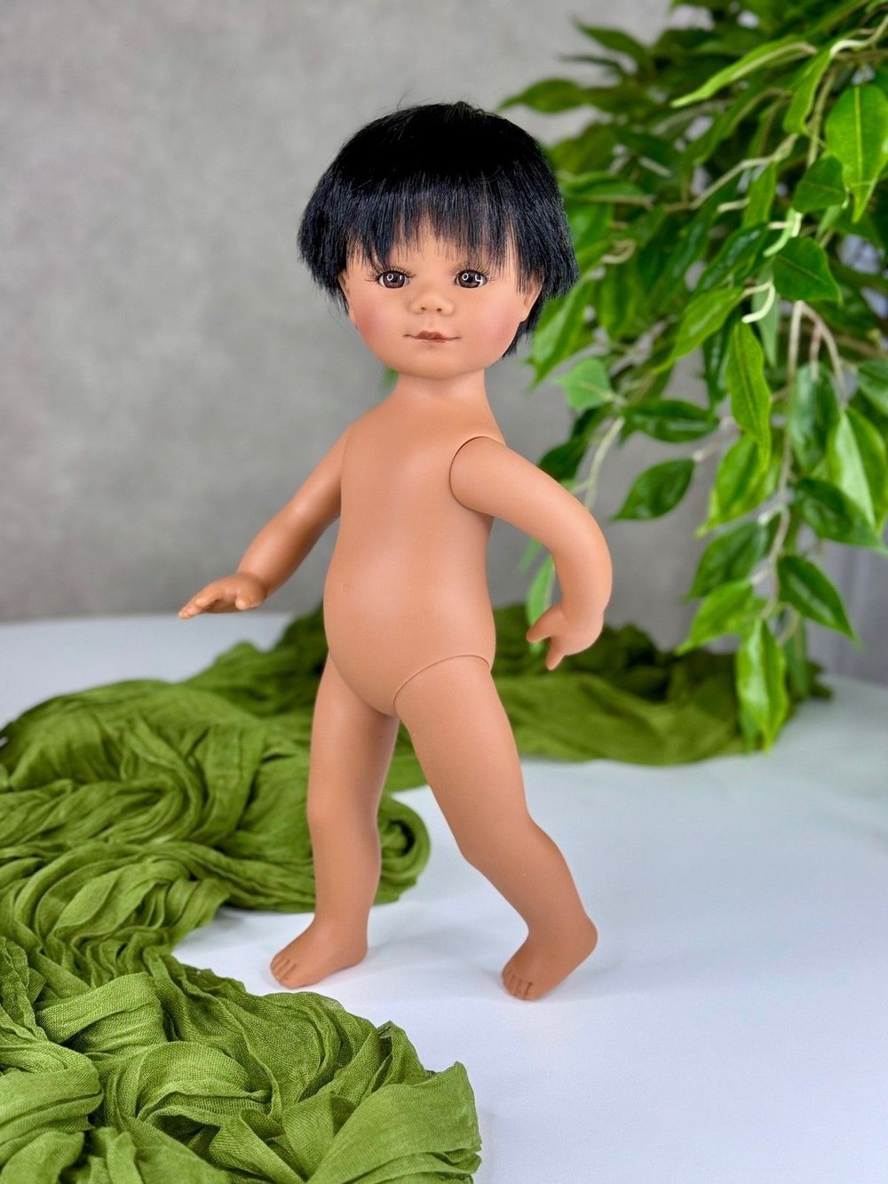 Кукла для девочки виниловая 34см Марио без одежды (022333W)