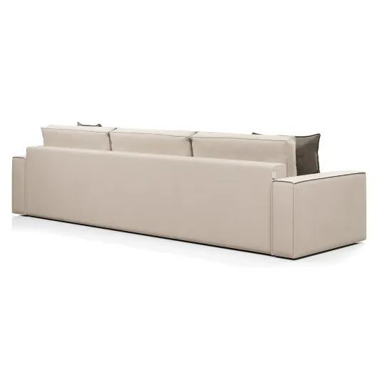 КОРСО XL Диван тканевый прямой бежевый