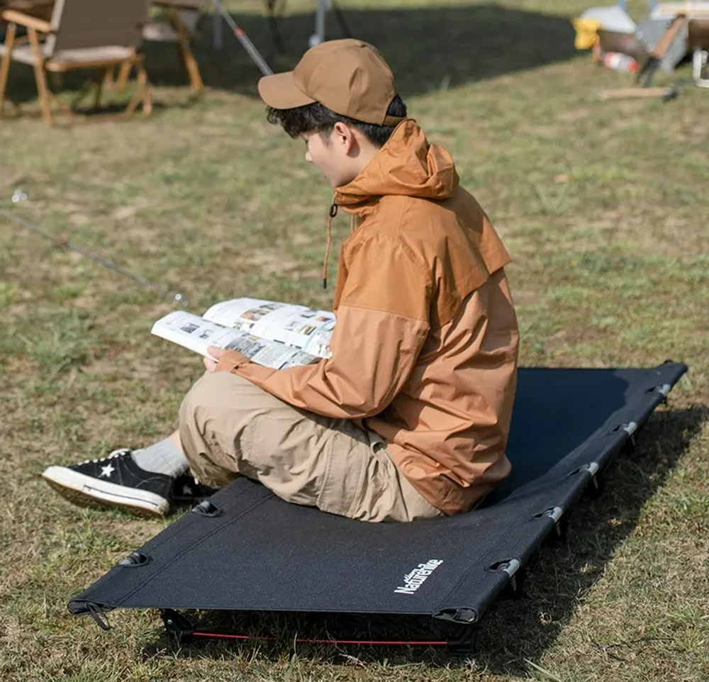 Раскладушка Naturehike XJC05, 190х65х15 см, до 150 кг, бежевая, артикул NH20JJ001-KH