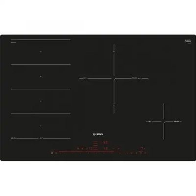 Индукционная варочная панель Bosch PXE801DC1E черная
