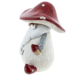 GAEM Фигурка декоративная "Гриб", L11 W10 H15 см