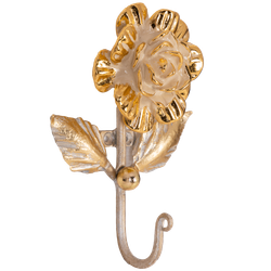Настенный крючок Роза Прованса Баккара Айвори