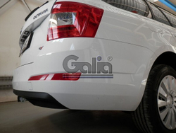 Фаркоп оцинкованный Galia S105C для Skoda Octavia седан/универсал 2013-(паспорт и сертификат в комплекте)(без электрики)