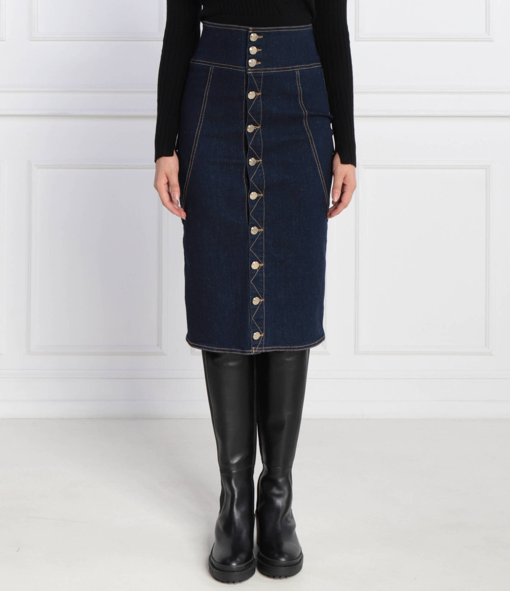 Юбка Silvian Heach - темно-синий(GPA23429LO)