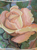 Гобеленовая сумка Роза в квадрате (39х39х12)