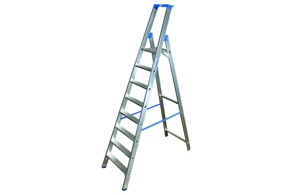 STABILO Свободностоящая стремянка,8 ступенек (124555)