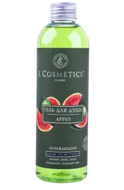 Гель для душа серии Арбуз Освежающий, ТМ L'COSMETIC