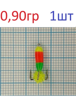 Мормышка вольфрамовая "ЯМАН" Черт с петлей (длинный)