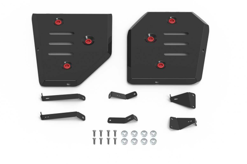 Защита топливного бака АвтоБроня для Chery Tiggo 8 Pro Max 2022-н.в., сталь 1.8 мм, с крепежом, 111.00934.1