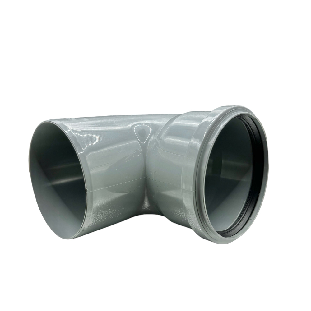 Отвод канализационный TEBO Ø110x87,5°