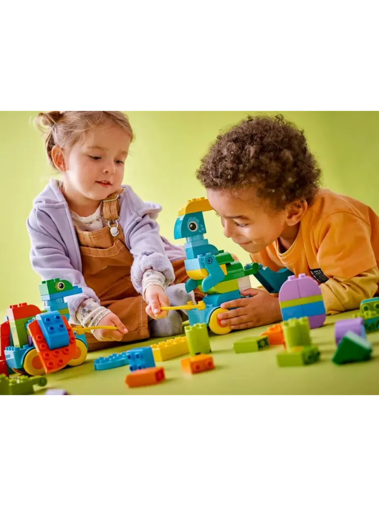 Конструктор DUPLO 10451 Динозавры на колесах 3в1