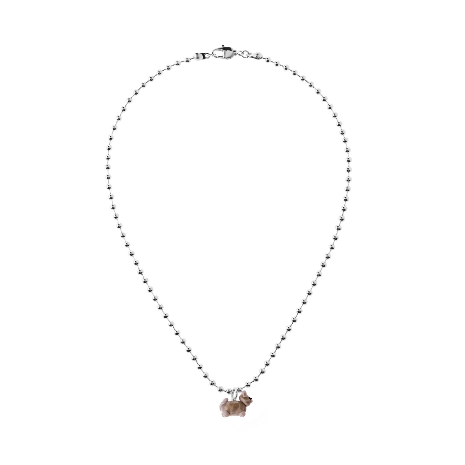 Колье Favorite Fluffy Necklace - Grey Tabby Cat