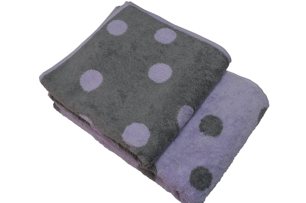 Полотенце 30x50 Cawo New Romantic 535 серое-лавандовое