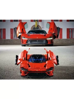 Конструктор гоночный автомобиль Ferrari Daytona SP3 3778 дет