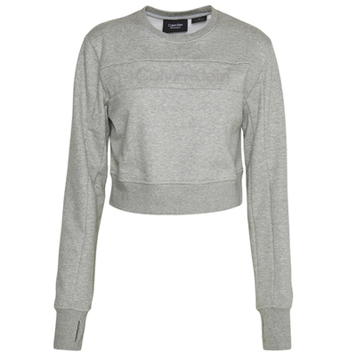 Женская теннисная куртка Calvin Klein PW Pullover - Gray
