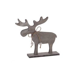 GAEM Фигурка декоративная "Лось", L17 W4 H15 см, 3в.