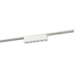 Магнитный трековый светильник ЭРА TRM-S5-2-6W4K WH светодиодный 6Вт 4000К белый для системы S5 | Магнитные трековые светильники