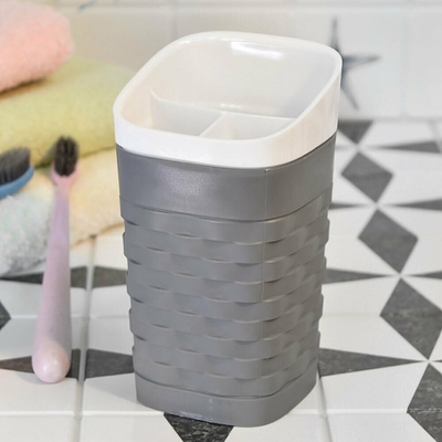 Стакан для зубных щеток "Reef", серый
