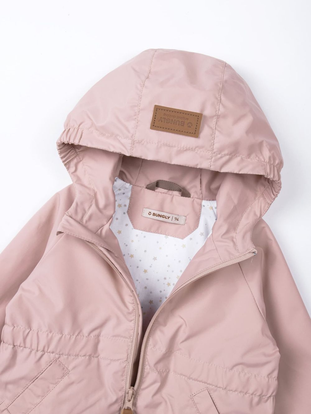 Парка на хлопковом подкладе "Пудра"