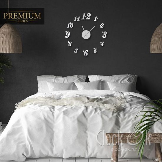 Настенные 3D часы Love Time