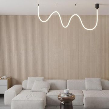 359331 KONST NT24 082 черный Светильник светодиодный IP20 LED 4000K 38W 170-265V 3360Лм RAMO