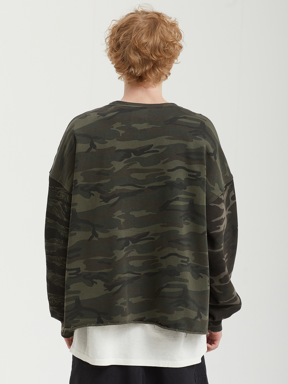 Мужская Толстовка Camouflage Leopard Mixed