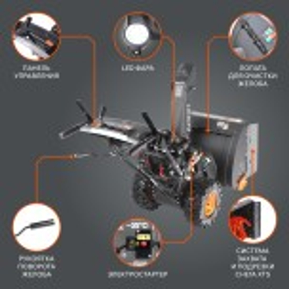 Снегоуборщик бензиновый 7.8 л.с. PATRIOT PRO 785Е 426108407