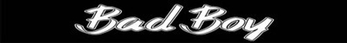 Наклейка лоб. стекла /2101-09/ BAD BOY (165х1300) черный/белый (A-STICKER)