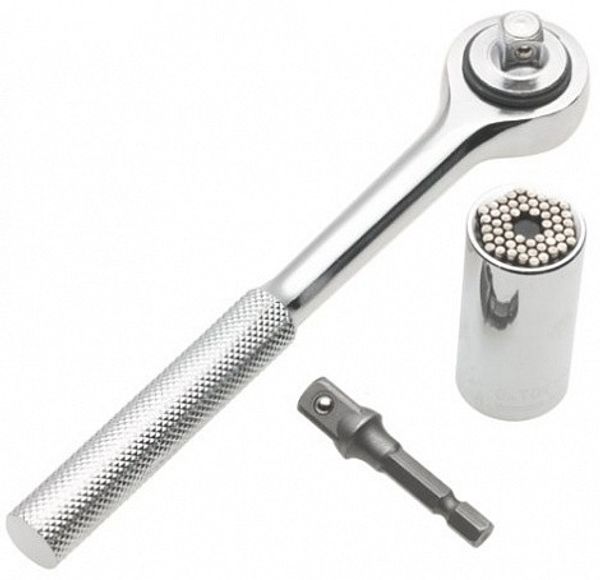 Универсальный торцевой гаечный ключ 7-19 мм Tools All Grip