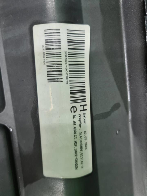 Бампер задний BMW 5er G30 (2020-2023) M-paket
